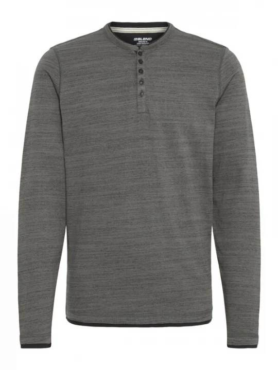 Foto van product BLEND Shirt 'BHKevo' donkergrijs / zwart