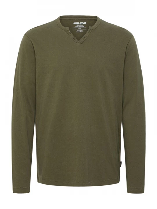 Foto van product BLEND Shirt 'BHKONSTANTIN' olijfgroen