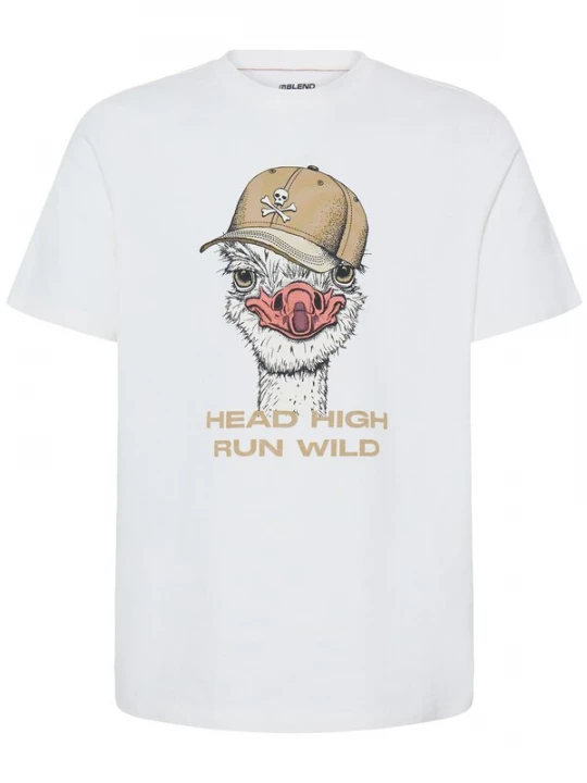 Foto van product BLEND Shirt 'BHKurt' wit
