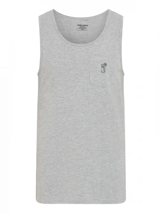 Foto van product BLEND Shirt 'BHMBHGORMA' stone grey