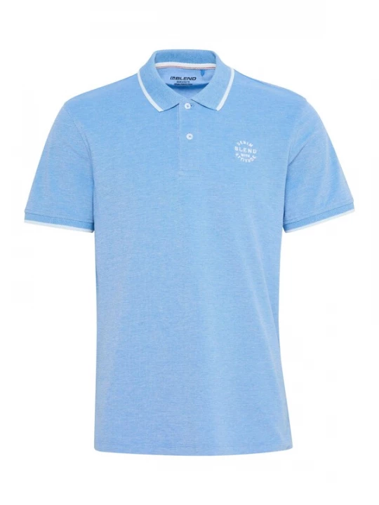 Foto van product BLEND Shirt 'BHNate' lichtblauw / wit