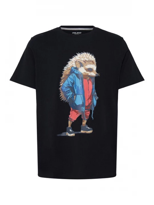 Foto van product BLEND Shirt ' BHTee ' zwart
