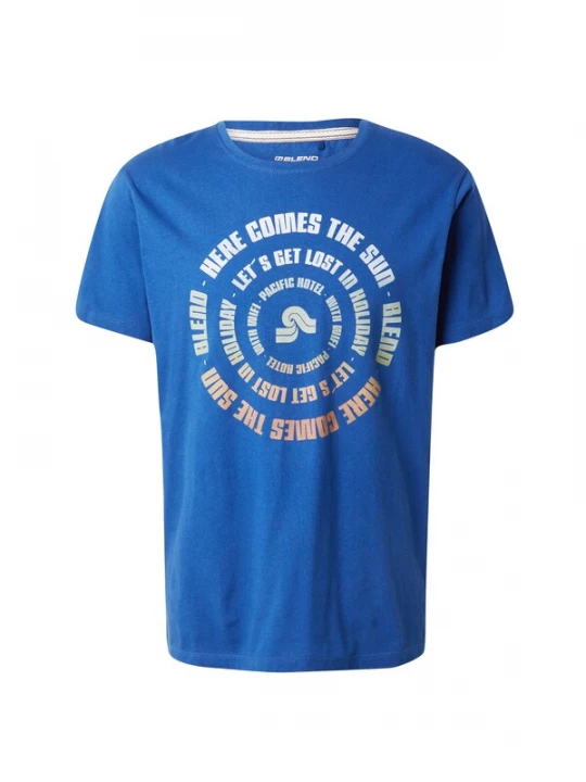 Foto van product BLEND Shirt blauw / gemengde kleuren