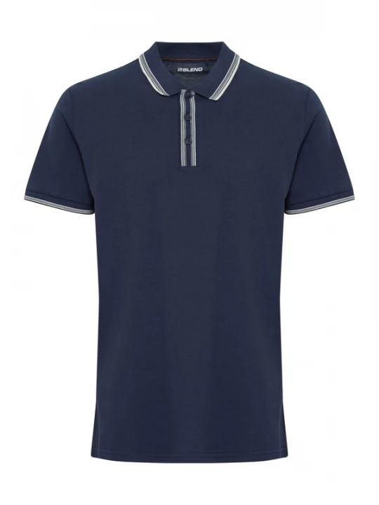 Foto van product BLEND Shirt blauw / wit