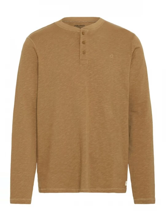 Foto van product BLEND Shirt bruin / karamel / cognac