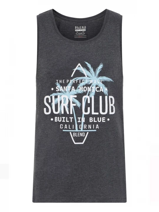 Foto van product BLEND Shirt 'Cali' blauw / grafiet / wit