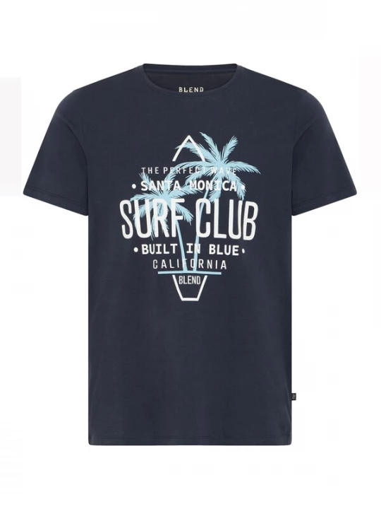 Foto van product BLEND Shirt 'Califo' navy / wit