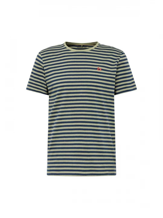 Foto van product BLEND Shirt 'Dinton' navy / groen / oranje