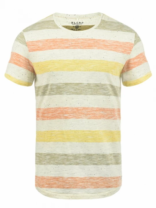 Foto van product BLEND Shirt 'Efkin' beige / geel / groen / oranje