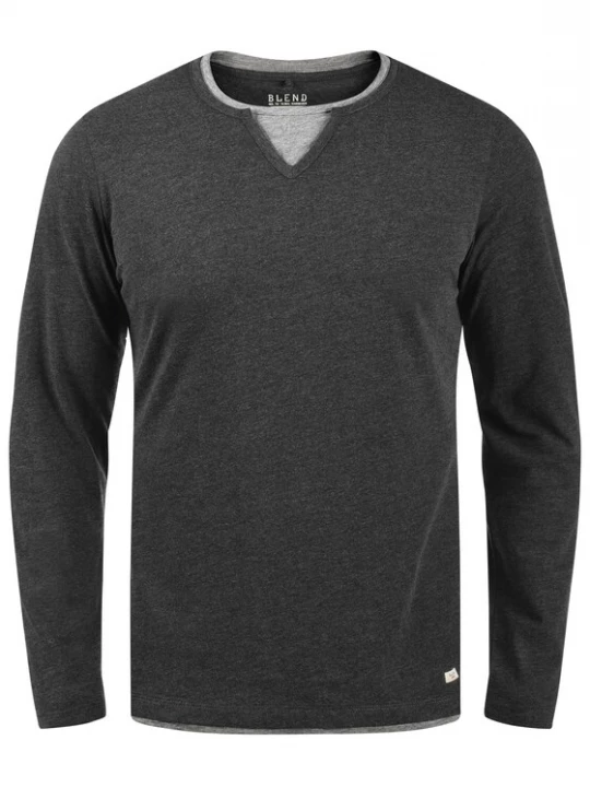 Foto van product BLEND Shirt 'Leonas' grijs
