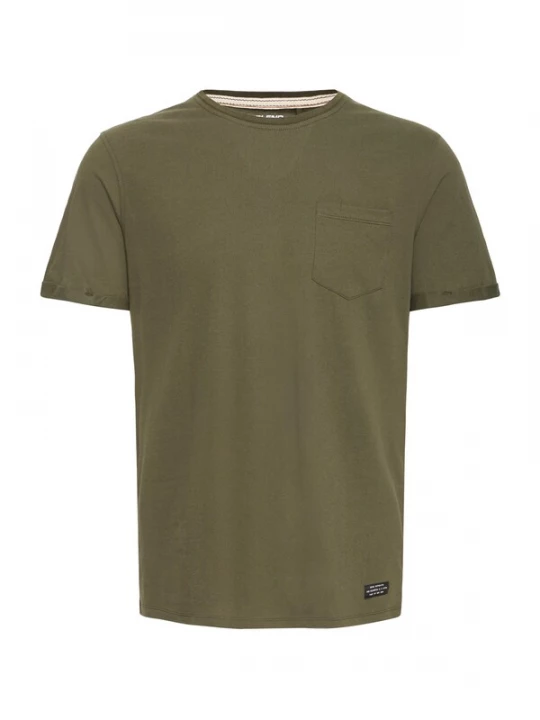 Foto van product BLEND Shirt 'Nasir' donkergroen