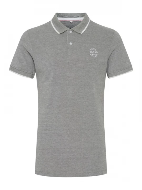 Foto van product BLEND Shirt 'Nate' groen / wit