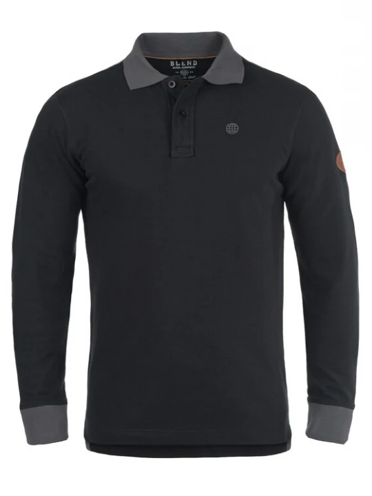 Foto van product BLEND Shirt 'Ralle' grijs / zwart