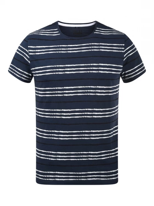 Foto van product BLEND Shirt 'Valle' blauw / bruin / wit