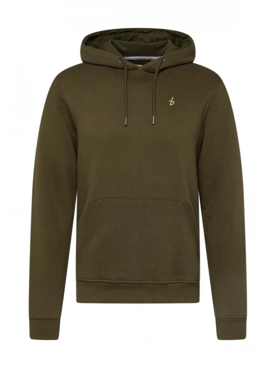 Foto van product BLEND Sweatshirt bruin / pasteelgeel / donkergroen / offwhite