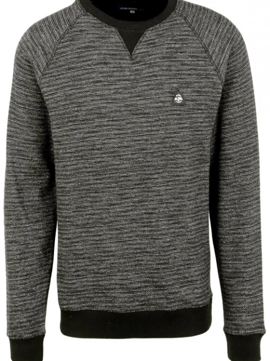 Foto van product BLEND Sweatshirt 'Kuna' grijs / wit
