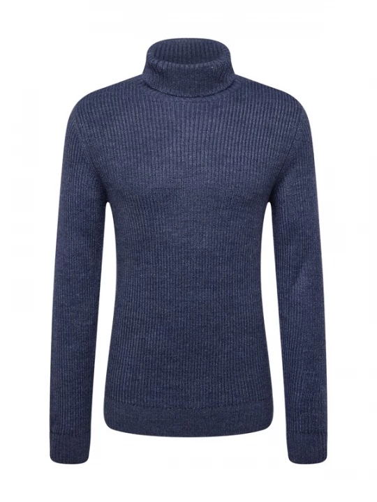 Foto van product BLEND Trui blauw gemêleerd