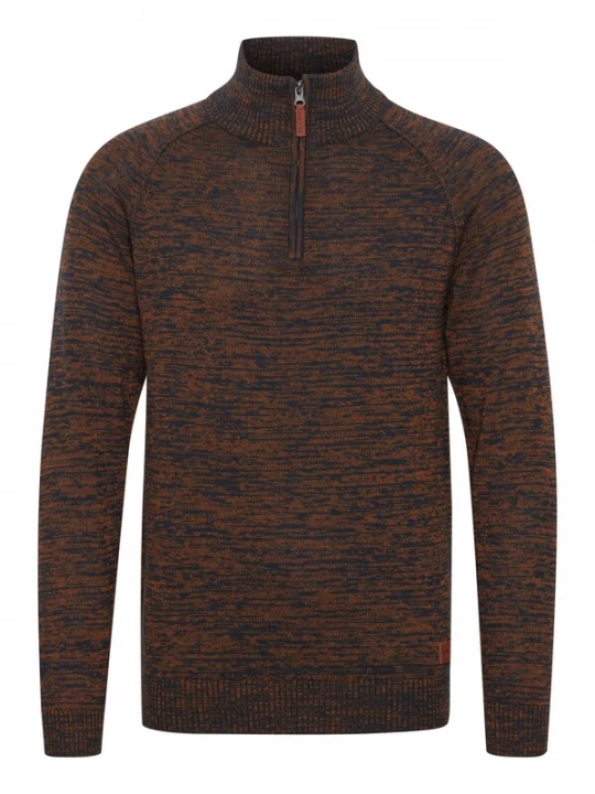 Foto van product BLEND Trui 'Danovan' bruin / donkeroranje