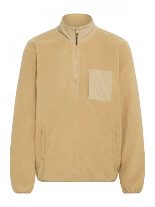 Foto van product BLEND Tussenjas ' BHBROOKS Sweatshirt halfzipp ' bruin