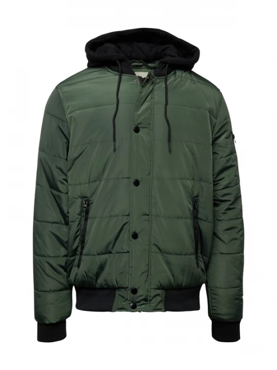 Foto van product BLEND Tussenjas groen / zwart