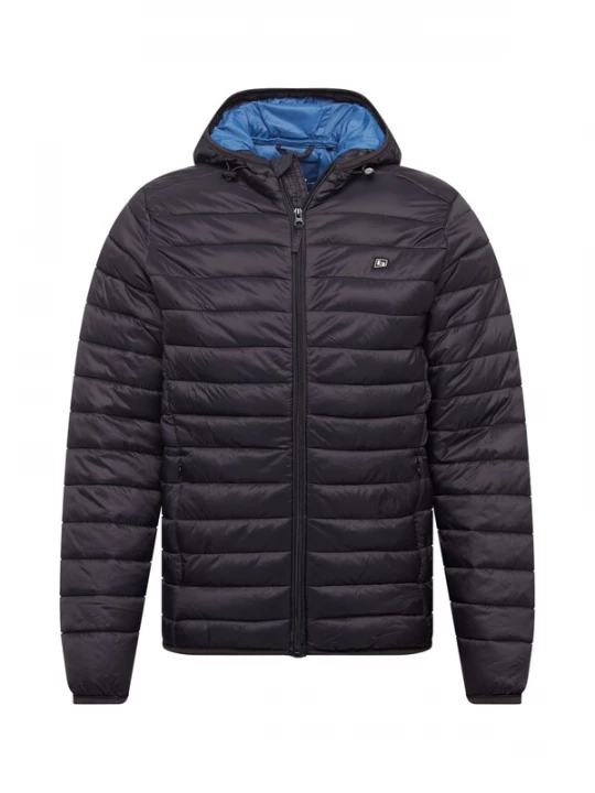 Foto van product BLEND Tussenjas 'Romsey' royal blue / koningsblauw / zwart