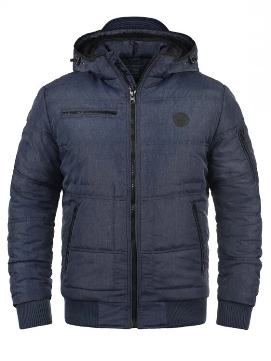 Foto van product BLEND Winterjas 'Boris' donkerblauw / zwart