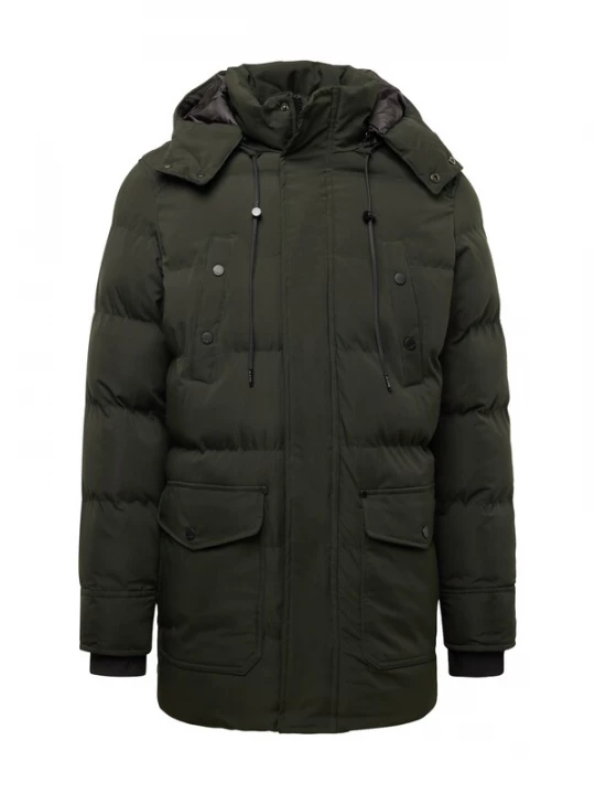 Foto van product BLEND Winterjas donkergroen