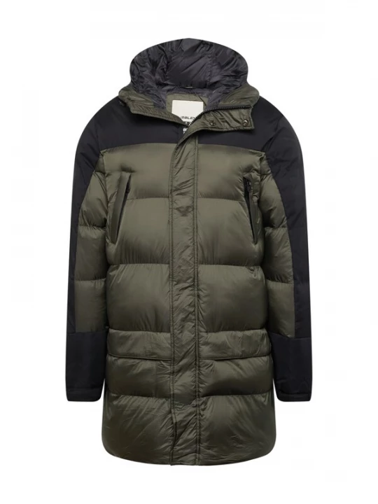 Foto van product BLEND Winterjas donkergroen / zwart