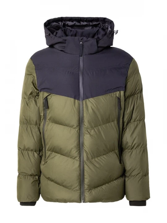 Foto van product BLEND Winterjas donkergroen / zwart
