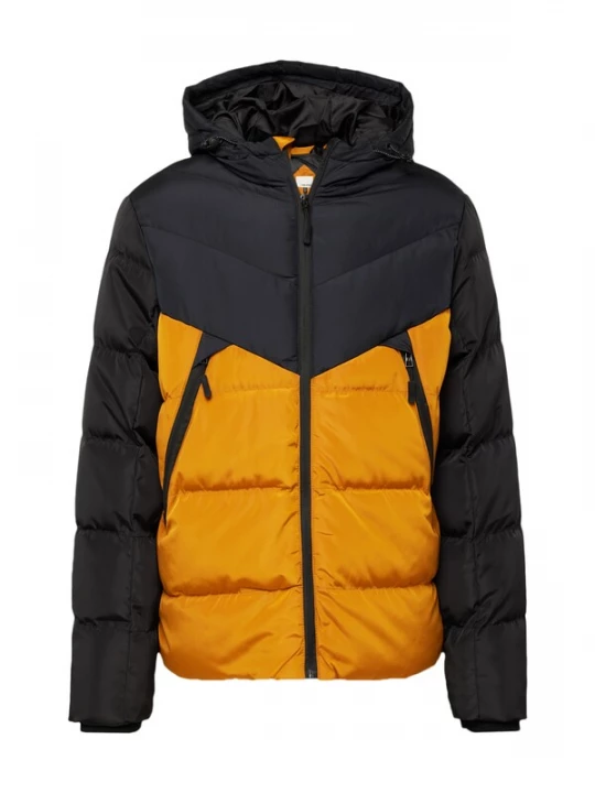 Foto van product BLEND Winterjas geel / zwart