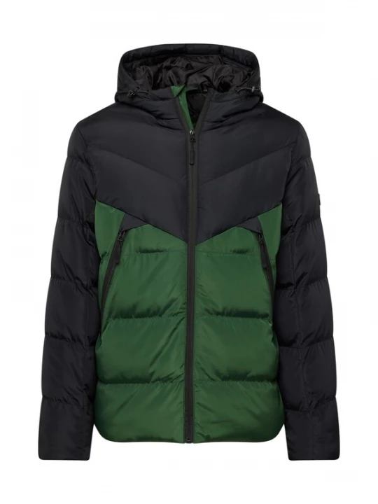 Foto van product BLEND Winterjas marine / donkergroen