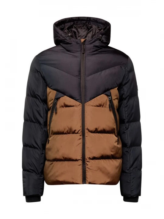 Foto van product BLEND Winterjas nachtblauw / bruin