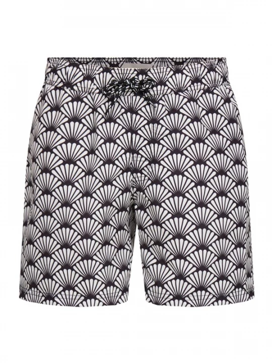 Foto van product BLEND Zwemshorts ' BHRadcliff Retro ' zwart
