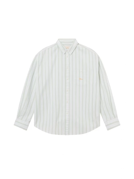 Foto van product BLKVIS Overhemd pastelgroen / wit