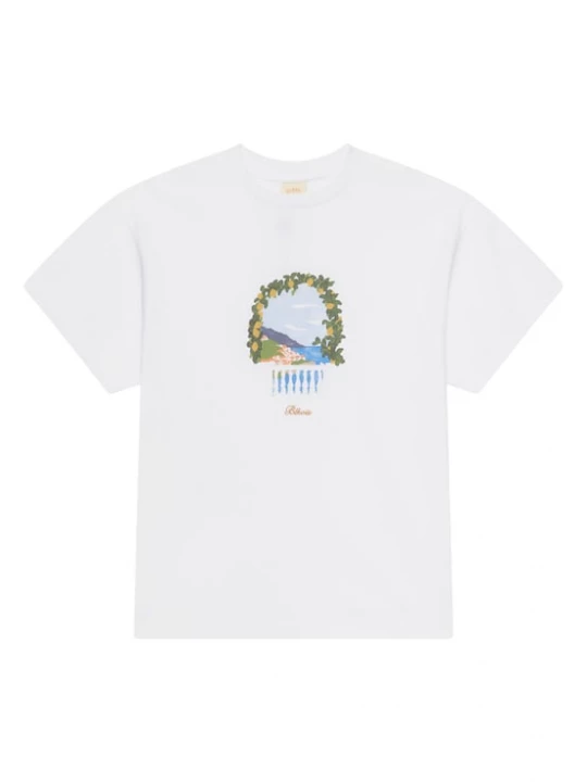 Foto van product BLKVIS Shirt 'Terrazza' geel / groen / wit