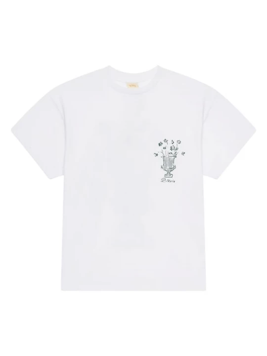 Foto van product BLKVIS Shirt 'Vaso' donkergroen / wit