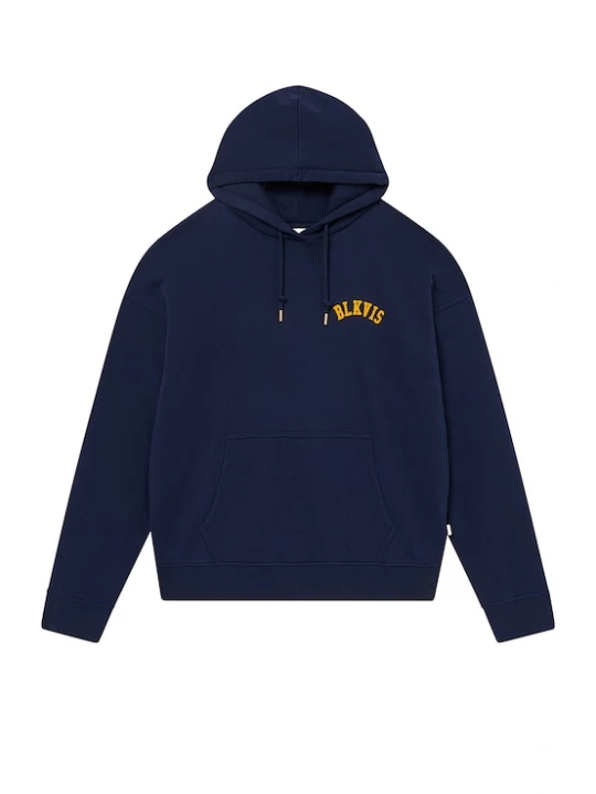 Foto van product BLKVIS Sweatshirt nachtblauw / oranje
