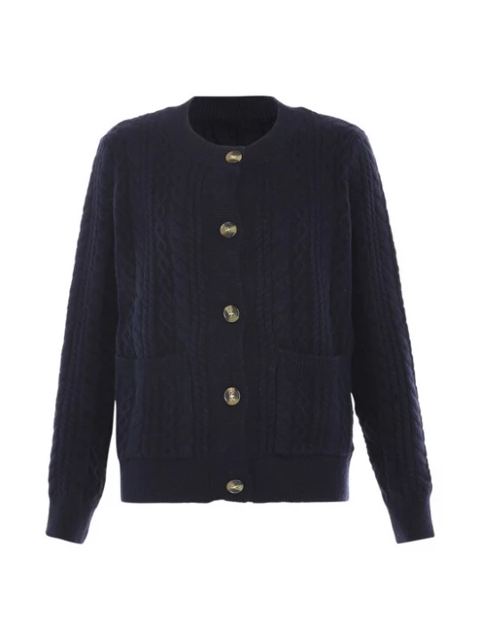 Foto van product BLONDA Gebreid vest marine