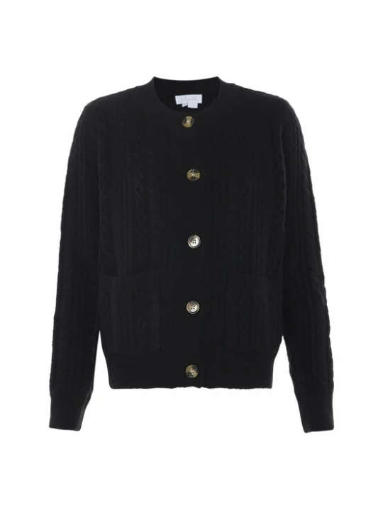 Foto van product BLONDA Gebreid vest zwart
