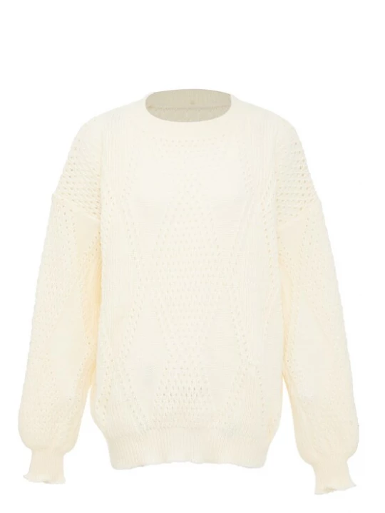 Foto van product BLONDA Trui wolwit