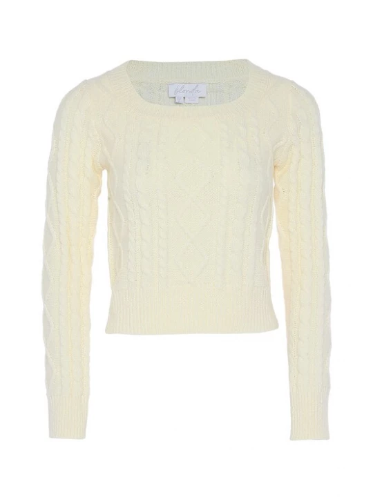 Foto van product BLONDA Trui wolwit