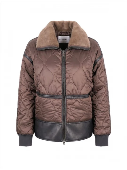 Foto van product BLONDE No. 8 Winterjas 'Mara' bruin