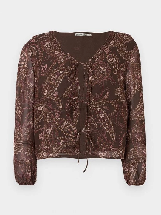 Foto van product Blouse Abercrombie & Fitch beżowy