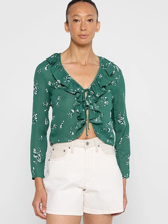 Foto van product Blouse Abercrombie & Fitch groen