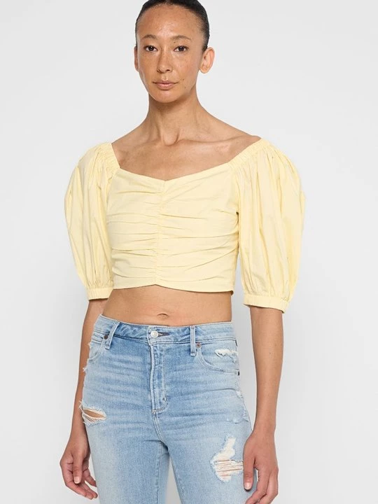 Foto van product Blouse Abercrombie & Fitch lichtgeel