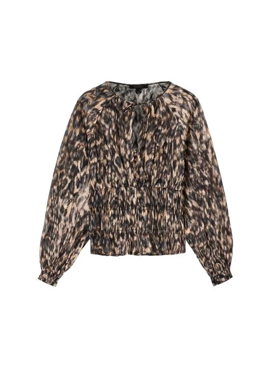 Foto van product Blouse AllSaints gemêleerd bruin