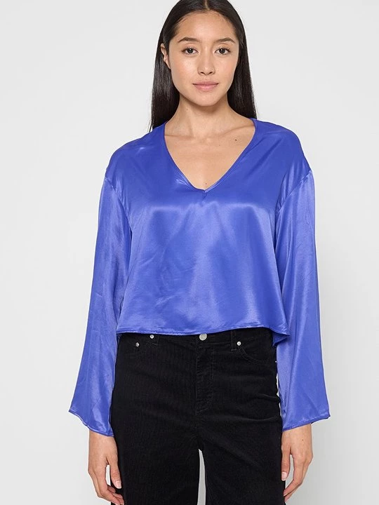 Foto van product Blouse American Vintage blauw