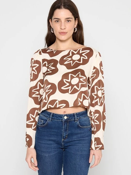 Foto van product Blouse American Vintage bruin