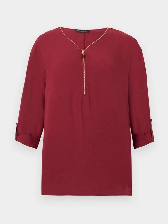 Foto van product Blouse Anna Field By Zalando donkerrood