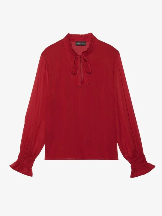Foto van product Blouse Anna Field By Zalando donkerrood
